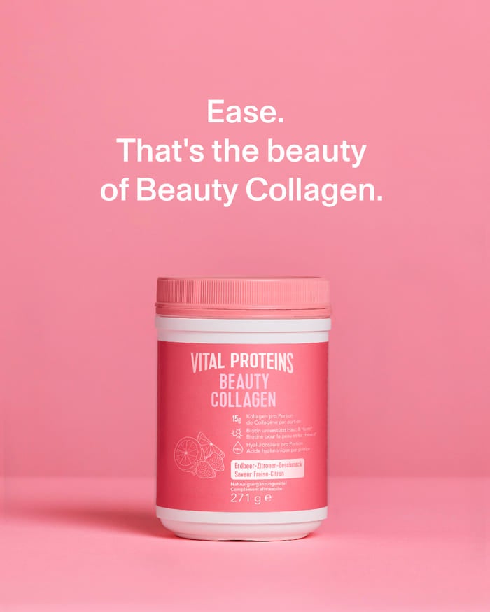 Ease. That's the beauty of Beauty Collagen.