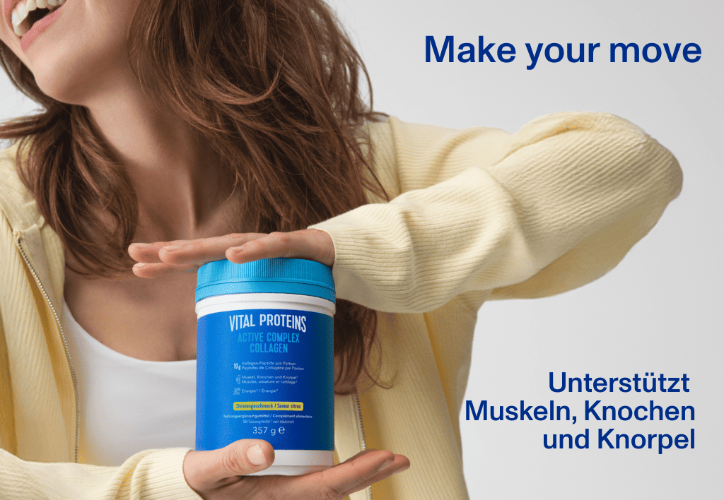 Unterstützt Muskeln, Knochen und Knorpel
