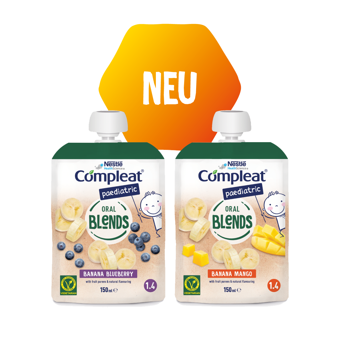 Compleat® Paediatric Oral Blends